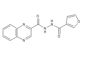 N'-(3-furoyl)quinoxaline-2-carbohydrazide