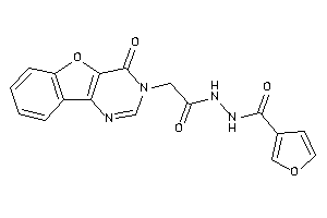 N'-[2-(4-ketobenzofuro[3,2-d]pyrimidin-3-yl)acetyl]-3-furohydrazide