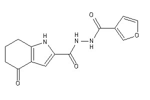 N'-(3-furoyl)-4-keto-1,5,6,7-tetrahydroindole-2-carbohydrazide