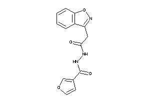 Image of N'-(2-indoxazen-3-ylacetyl)-3-furohydrazide