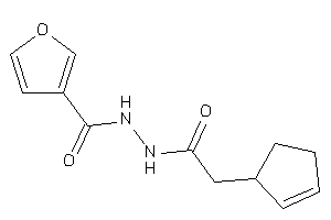 N'-(2-cyclopent-2-en-1-ylacetyl)-3-furohydrazide