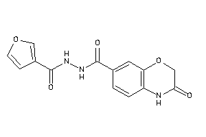 N'-(3-furoyl)-3-keto-4H-1,4-benzoxazine-7-carbohydrazide