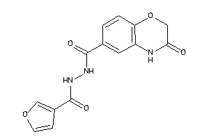 N'-(3-furoyl)-3-keto-4H-1,4-benzoxazine-6-carbohydrazide