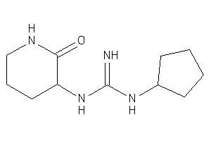 1-cyclopentyl-3-(2-keto-3-piperidyl)guanidine