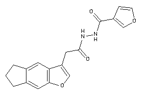 N'-[2-(6,7-dihydro-5H-cyclopenta[f]benzofuran-3-yl)acetyl]-3-furohydrazide