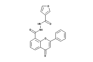 N'-(3-furoyl)-4-keto-2-phenyl-chromene-8-carbohydrazide