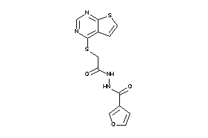 N'-[2-(thieno[2,3-d]pyrimidin-4-ylthio)acetyl]-3-furohydrazide