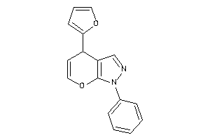 4-(2-furyl)-1-phenyl-4H-pyrano[2,3-c]pyrazole