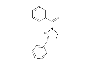 (3-phenyl-2-pyrazolin-1-yl)-(3-pyridyl)methanone