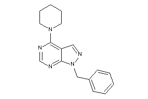 1-benzyl-4-piperidino-pyrazolo[3,4-d]pyrimidine