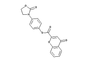 4-ketochromene-2-carboxylic Acid [4-(2-ketooxazolidin-3-yl)phenyl] Ester