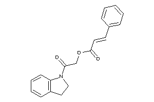 3-phenylacrylic Acid (2-indolin-1-yl-2-keto-ethyl) Ester