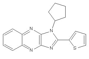 3-cyclopentyl-2-(2-thienyl)imidazo[4,5-b]quinoxaline