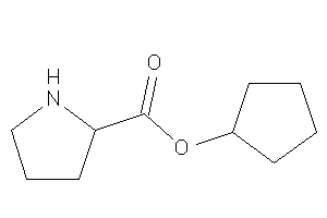 Pyrrolidine-2-carboxylic Acid Cyclopentyl Ester