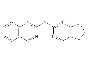 Image of 6,7-dihydro-5H-cyclopenta[d]pyrimidin-2-yl(quinazolin-2-yl)amine