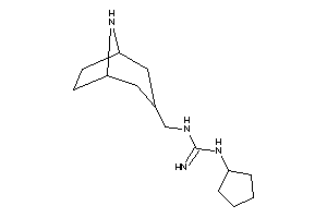 1-(8-azabicyclo[3.2.1]octan-3-ylmethyl)-3-cyclopentyl-guanidine
