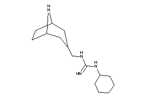 1-(8-azabicyclo[3.2.1]octan-3-ylmethyl)-3-cyclohexyl-guanidine