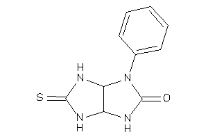 1-phenyl-5-thioxo-3a,4,6,6a-tetrahydro-3H-imidazo[4,5-d]imidazol-2-one