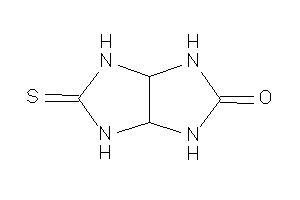 Image of 5-thioxo-1,3,3a,4,6,6a-hexahydroimidazo[4,5-d]imidazol-2-one