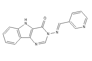 3-(3-pyridylmethyleneamino)-5H-pyrimido[5,4-b]indol-4-one