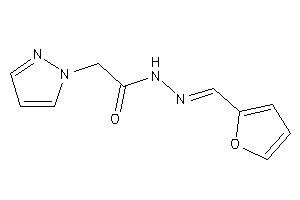 N-(2-furfurylideneamino)-2-pyrazol-1-yl-acetamide