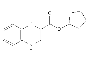 3,4-dihydro-2H-1,4-benzoxazine-2-carboxylic Acid Cyclopentyl Ester