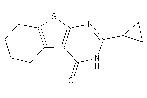 2-cyclopropyl-5,6,7,8-tetrahydro-3H-benzothiopheno[2,3-d]pyrimidin-4-one