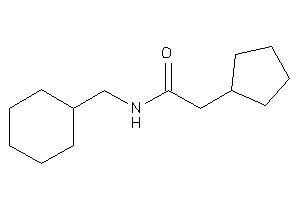 Image of N-(cyclohexylmethyl)-2-cyclopentyl-acetamide