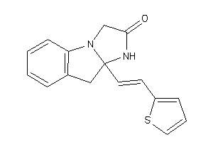 3a-[2-(2-thienyl)vinyl]-3,4-dihydro-1H-imidazo[1,2-a]indol-2-one