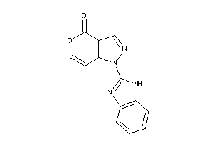 1-(1H-benzimidazol-2-yl)pyrano[4,3-c]pyrazol-4-one