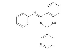 6-(3-pyridyl)-5,6-dihydrobenzimidazolo[1,2-c]quinazoline