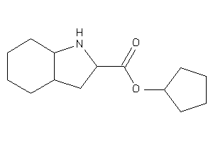 2,3,3a,4,5,6,7,7a-octahydro-1H-indole-2-carboxylic Acid Cyclopentyl Ester
