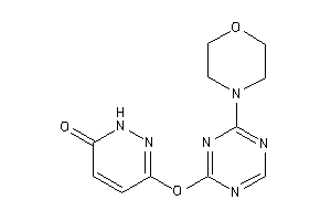 3-[(4-morpholino-s-triazin-2-yl)oxy]-1H-pyridazin-6-one