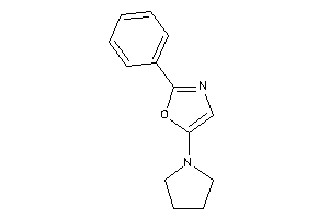 2-phenyl-5-pyrrolidino-oxazole