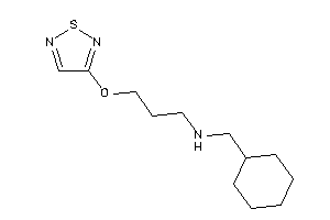 Cyclohexylmethyl-[3-(1,2,5-thiadiazol-3-yloxy)propyl]amine