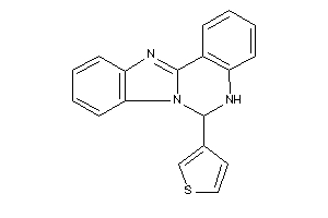 6-(3-thienyl)-5,6-dihydrobenzimidazolo[1,2-c]quinazoline