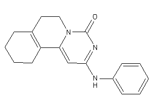 2-anilino-6,7,8,9,10,11-hexahydropyrimido[6,1-a]isoquinolin-4-one