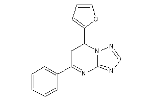 Image of 7-(2-furyl)-5-phenyl-6,7-dihydro-[1,2,4]triazolo[1,5-a]pyrimidine