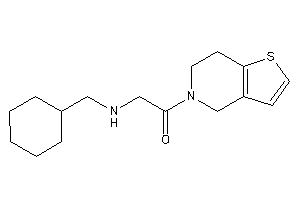 2-(cyclohexylmethylamino)-1-(6,7-dihydro-4H-thieno[3,2-c]pyridin-5-yl)ethanone