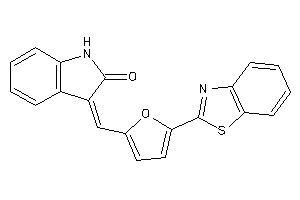 3-[[5-(1,3-benzothiazol-2-yl)-2-furyl]methylene]oxindole