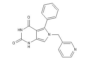 5-phenyl-6-(3-pyridylmethyl)-1H-pyrrolo[3,4-d]pyrimidine-2,4-quinone