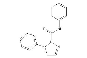 N,5-diphenyl-2-pyrazoline-1-carbothioamide