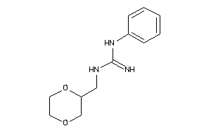 1-(1,4-dioxan-2-ylmethyl)-3-phenyl-guanidine