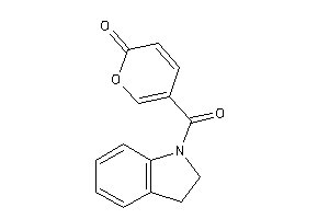 5-(indoline-1-carbonyl)pyran-2-one