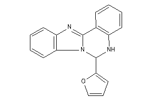 6-(2-furyl)-5,6-dihydrobenzimidazolo[1,2-c]quinazoline