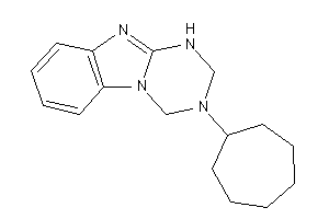 3-cycloheptyl-2,4-dihydro-1H-[1,3,5]triazino[1,2-a]benzimidazole