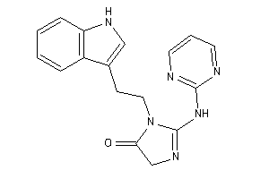 3-[2-(1H-indol-3-yl)ethyl]-2-(2-pyrimidylamino)-2-imidazolin-4-one