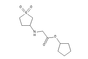 2-[(1,1-diketothiolan-3-yl)amino]acetic Acid Cyclopentyl Ester