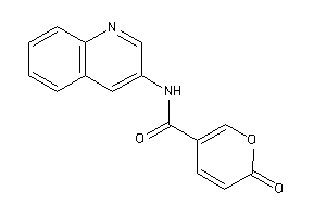 6-keto-N-(3-quinolyl)pyran-3-carboxamide