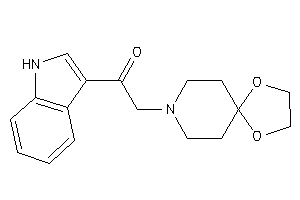 2-(1,4-dioxa-8-azaspiro[4.5]decan-8-yl)-1-(1H-indol-3-yl)ethanone